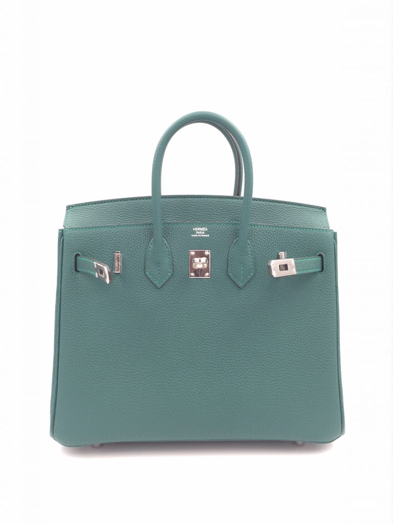 malachite birkin 25