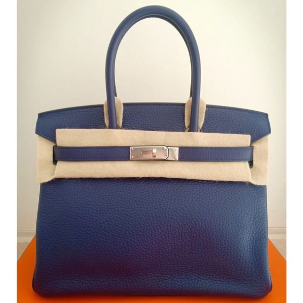 blue encre birkin