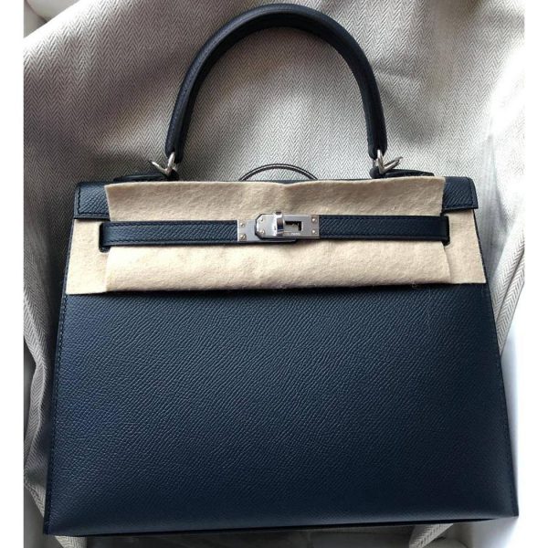 hermes blue indigo epsom