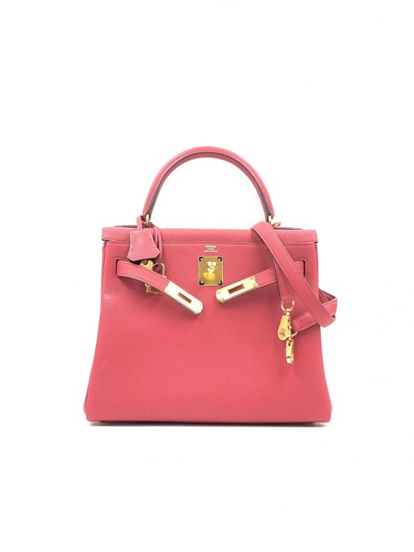 hermes kelly rouge grenat