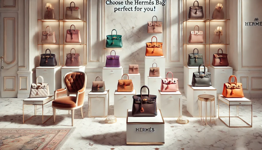 Choose the Hermes bag size perfect for you!